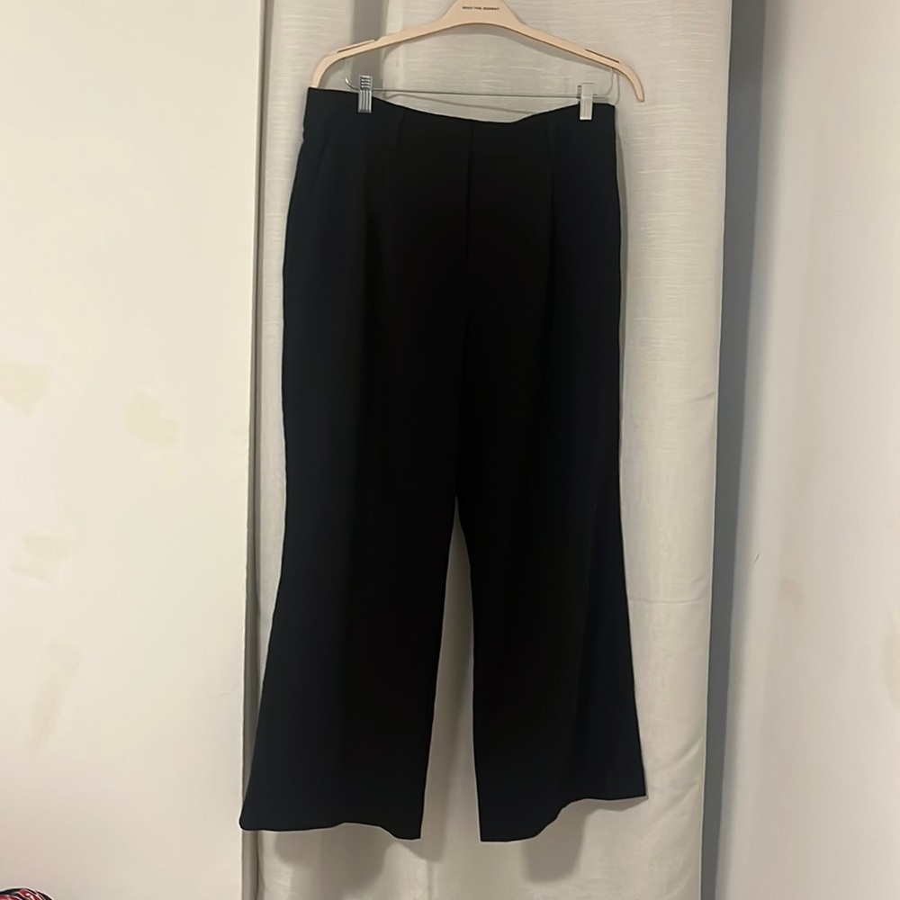 LOFT high rise petite wide leg Trouser size 16
